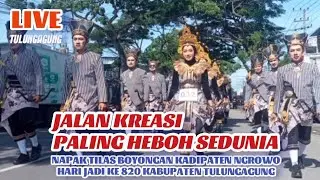 🔴JALAN KREASI || CREATIVE WALK || HUT KE 820 TULUNGAGUNG #tulungagung