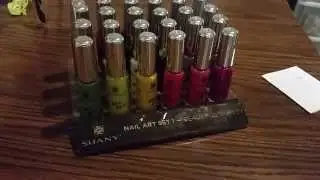 SHANY NAIL ART POLISH SET PURCHASED THROUGH AMAZON - REVIEW