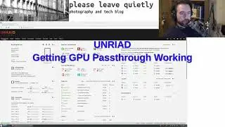 UNRAID GPU Passthrough - needed a tweak