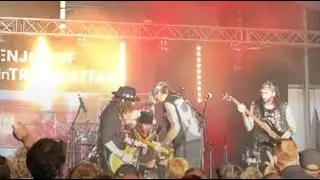 ex-W.A.S.P. guitarist Chris Holmes performed 