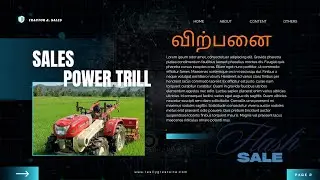  VST Shakti Power Trailer For Sale | 2024 Model | சிறந்த Condition | Viluppuram | Used Farm Machine