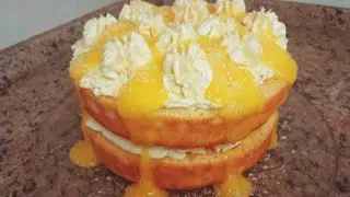 TARTA TROPICAL 🥭 Y 🥥