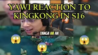 YAWI REACTION (Sinabihan ng T*NGA SI KINGKONG) performance in S16 😱