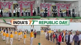 Dawarika Dheesh School Aadarsh Vidhya Mandir School Republic Day Celebration