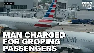 Groper on Seattle-bound flight had history of similar allegations, charges allege