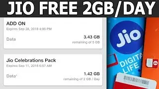 Jio Celebrations Pack Offer | Free 2GB/Day in September & October