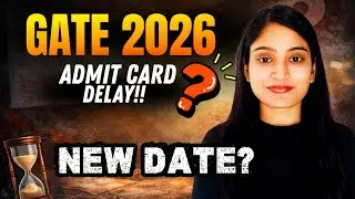 GATE 2026 Admit Card Release Date🔥 | Don't Panic | Nidhi Verma 