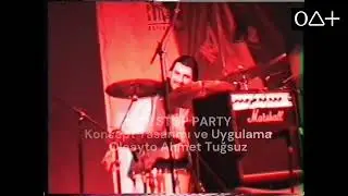Rock M&uuml;ziğinin Efsane Gruplarından Mavi Sakal Olcayto Ahmet Tuğsuz Non-Stop-Party Sahnesinde 1.Şarkı