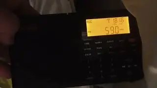 Transatlantic radio dx mw 590khz VOCM received in UK