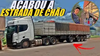ATRAVESSEI O RIO NA BALSA E SAI DA ESTRADA DE CHÃO!!!
