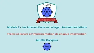 Freins et leviers à l’implémentation de chaque intervention