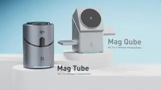 Mag Tube & Mag Qube Qi2  3-in-1 Intelligent  Charging Station｜Reveal｜ADAM elements