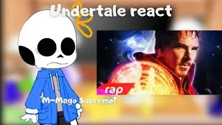 Undertale react a o Rap do Doutor Estranho - 7mz  (•Rafa Titan Ribeiro//🇧🇷•)