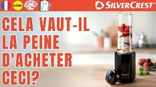 BLENDER &Agrave; SMOOTHIE SilverCrest SSMK 300 A1 FRANCE FRAN&Ccedil;AIS LIDL