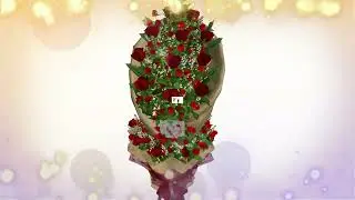 Scarlet Rose Bouquet in Second Life