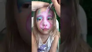Easter Bunny Face Paint! #Spring is here! Face Painting #shorts #facepainting #easter #easterbunny