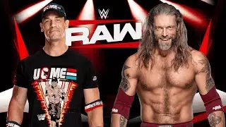 WWE 2K25 - John Cena vs Edge | Netflix Raw