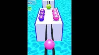 Ball Run 2048 Merge Race Run 3D ! All Levels Gameplay (286) android, ios  #gaming #games #shorts