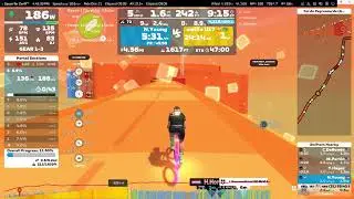 Virtual: Zwift - Climb Portal: Col de Peyresourde (Avajan) at 100% Elevation in France - 11.67 miles