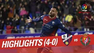 Highlights SD Huesca vs Real Valladolid (4-0)