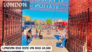 London Bus Ride: Route 30 and 388 Adventure 🚍🌟