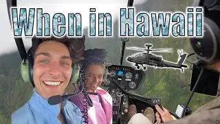 I Brought My Tinder Date on a Hawaii Helicopter Tour