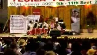 Teuila festival, opening ceremony - Jesues-theme performance
