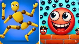 Hide ball vs Ragdoll Game New level game Amazing animation 
