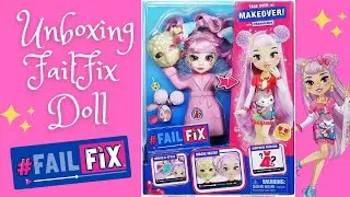 😊 Unboxing FAIL FIX Doll | Kawaii.Qtee Makeover! | Afrah's Art Gallery