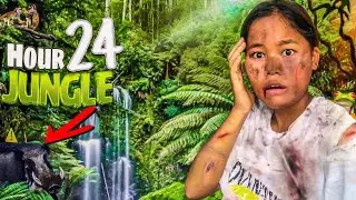 Surviving 24 Hours in INDIA&rsquo;S Most Dengarous JUNGLE !! खतरनाक चुनौतियाँ😱⚠️