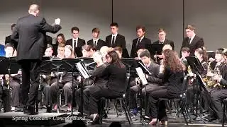 Medfield HS Spring Concert Band (4-02-2019)