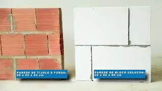 M&oacute;dulo de Concreto Celular Autoclavado Celucon vs Cer&acirc;mica Convencional: qual &eacute; mais leve?