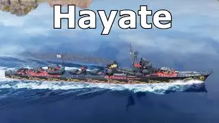 World of WarShips Hayate - Excellent results in ranked match
