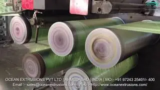 Raffia Tape Stretching Line Unit