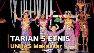 Tari 5 Etnis - Mahasiswa UNHAS (Makassar, Bugis, Toraja, Mandar & Mamasa)