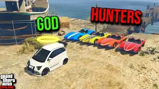 PANTO vs. SCRAMJETS | GTA 5 MANHUNT