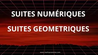 Définition d'une suite géométrique /maths 