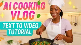 How I Made a Faceless Cooking Vlog with Just ONE AI Prompt (100% Free!)