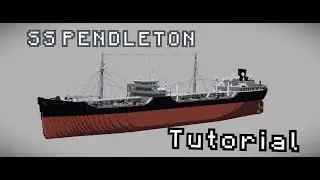 Minecraft SS Pendleton (T-2 Tanker) Tutorial Part 1