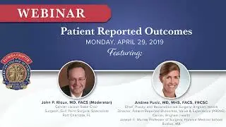 Patient Reported Outcomes