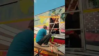 New Janki Travels emergency exit Coming soon new bus manufacturing