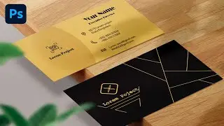 How to be create business card design in photoshop. #shorts