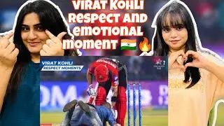 Pak Girls Reacts to Virat Kohli Respect and Emotional Moments | Best Cricketer | Virat kohli | 😍