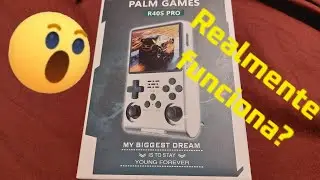 PALM GAMES R40S PRO unboxing en espa&ntilde;ol!! En pleno 2026 2027 como es la consola r40s pro vs r36s !? 