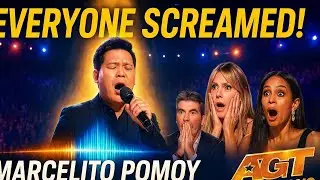 Everyone Screamed! Marcelito Pomoy Did the Impossible on AGT Champions | Simon Cowell Shocked
