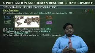 DEMOGRAPHIC FEATURES OF POPULATION