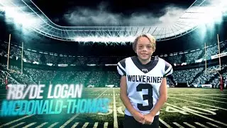 Team MVP RB/DE Logan MacDonald-Thomas highlights of his 2023 spring season with the Atom Wolverines.