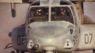 MV-22B Osprey Shooting Exercise &bull; USMC