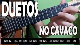 COMO FAZER DUETOS NO CAVAQUINHO - AULA DE DUETOS - LÉO SOARES