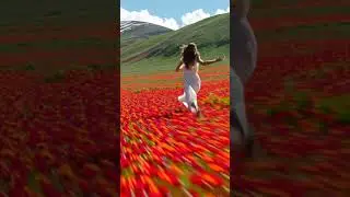 Cinematic Animation | Woman Sprinting at High Speed in Futuristic Style